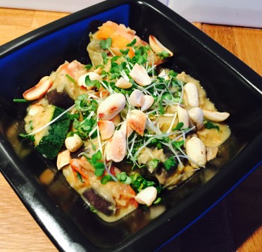 Courgette Aubergine Curry