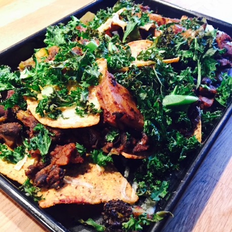 Vegetable Nachos with Kale