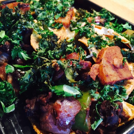 Veggie Nachos Close Up