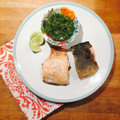 salmon-with-chimichurri